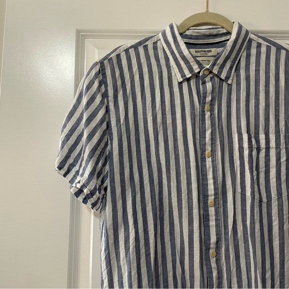 GOODTHREADS LINEN BUTTON DOWN SHIRT - Picture 6 of 6